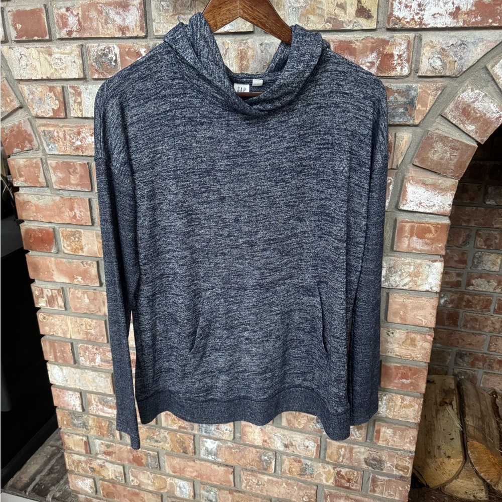 GAP Blue Merle Hoodie - w/Pocket - Sz Med
